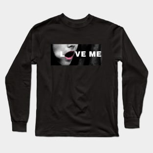 Love Me. Bad Girls. Pink Lips. Punk girl. Open mouth. Love. Punk girls. Long Sleeve T-Shirt